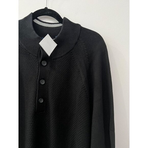 NWT Cutter & Buck Size 5XB/5TG Soft Yarn Reuben Button Mock Long Sleeve Sweater - Picture 12 of 13